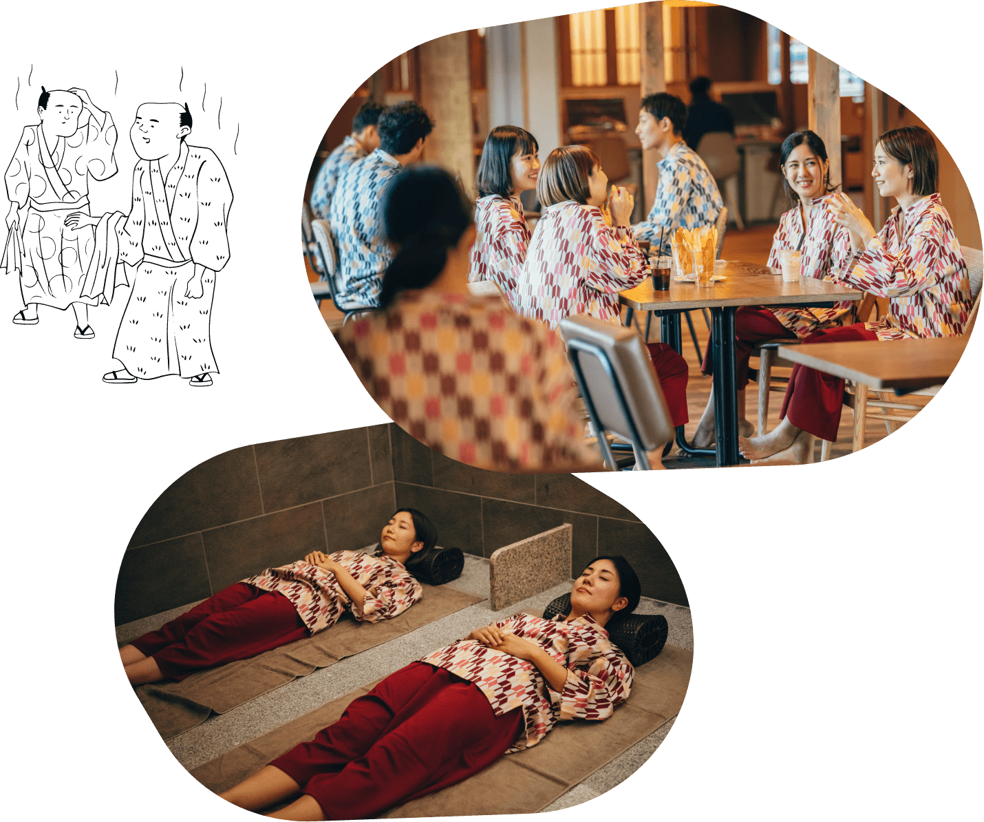 お菓子が陳列されている写真