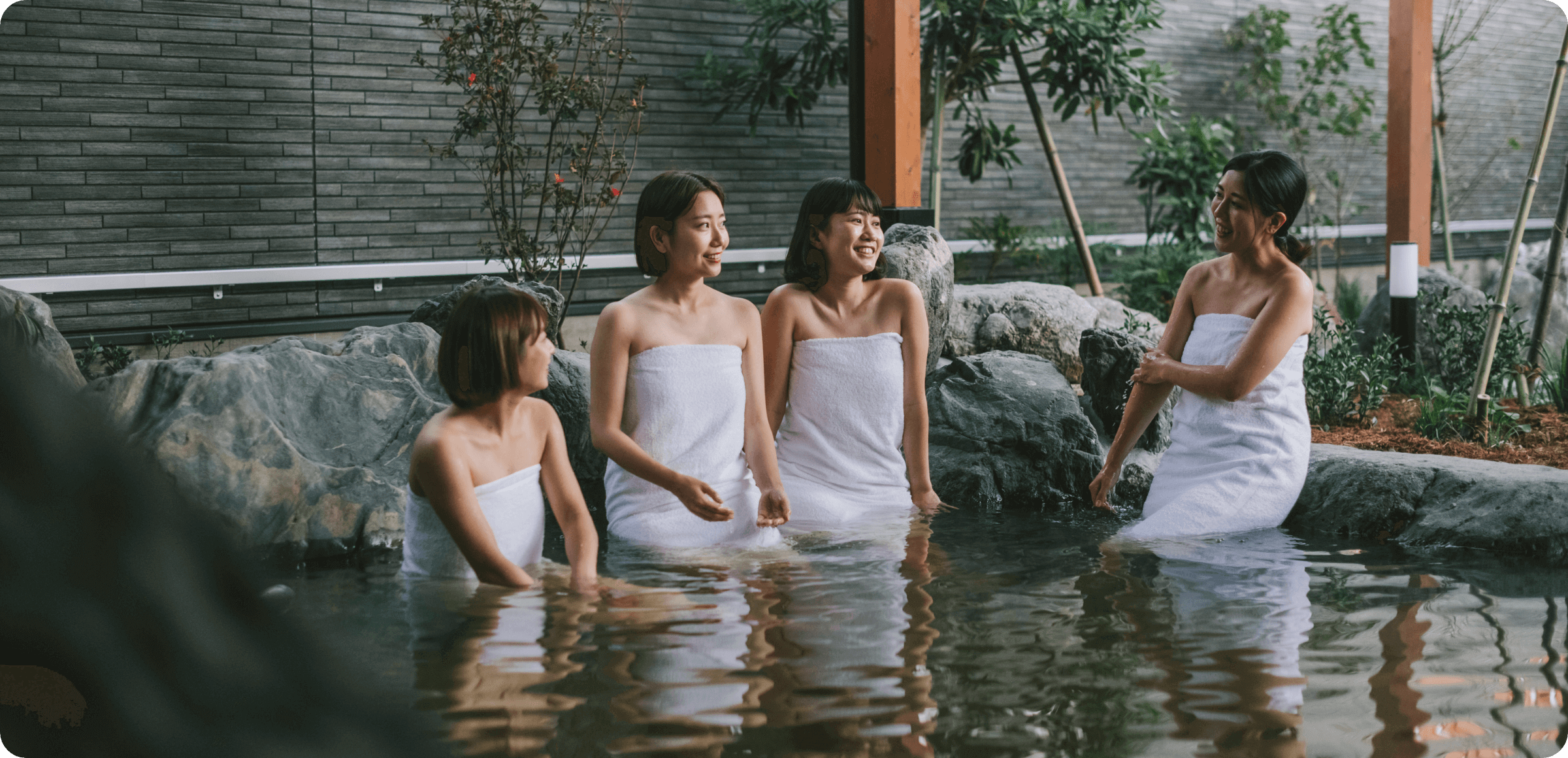 美容の湯の風景